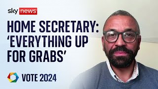 Home Secretary: &#39;Everything up for grabs&#39; | Election 2024