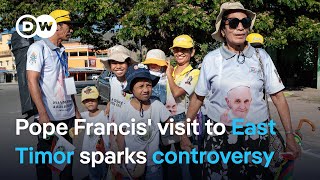 Residents evicted prior to Pope Francis’ first-ever visit to deeply Catholic East Timor | DW News