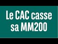 Le CAC casse sa MM200 - 100% Marchés - matin - 28/11/23