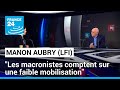 Manon Aubry (LFI) : "Les macronistes comptent sur une faible mobilisation" aux européennes