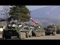 Las fuerzas rusas se retiran de la región separatista de Nagorno Karabaj