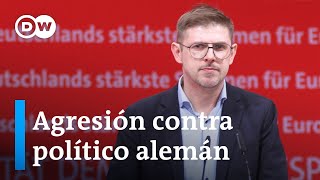 Ataque violento a candidato del SPD en Alemania.