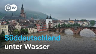Das Hochwasser im Süden Deutschlands hält die Region in Atem | DW Nachrichten