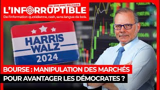 Bourse : manipulation des marchés pour avantager les Démocrates ?