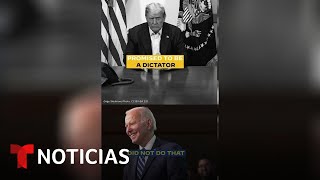 JOE Joe Biden felicita a Donald Trump por su cumpleaños 78 | Noticias Telemundo