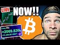 HISTORIC! BITCOIN TESTING 90K!!! LIVE $300,000.00 LONG TRADE!