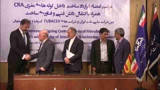 TUBACEX La energética española Tubacex sella un contrato en Irán