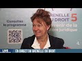 Grenelle du Droit 5 : Stéphanie Fougou, Présidente de l'AEJE