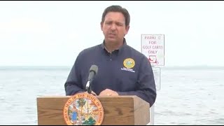 El gobernador de Florida informa sobre la recuperación tras el paso de Helene