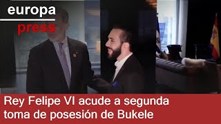 S&U PLC [CBOE] El rey Felipe VI asiste a la toma de posesión de Bukele para su segundo mandato
