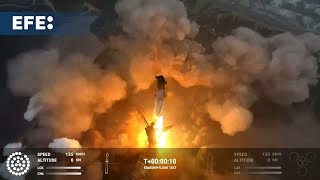 SpaceX lanza Starship y consigue exitoso despegue y regreso de la nave a Tierra