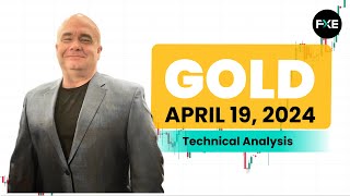 GOLD - USD Gold Daily Forecast and Technical Analysis for April 19, 2024, by Chris Lewis for FX Empire