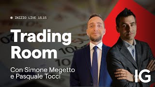 SIMONE Live Trading con Simone Megetto e Pasquale Tocci | IG Trading Room del 25.11.2024