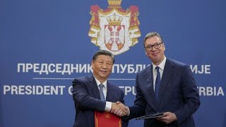 No Comment :  Visite de Xi-Jinping en Serbie