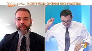 TERRA Salario minimo, Francesco Borgonovo: &quot;Oggi Meloni sentirà le opposizioni e poi terrà la barra ...