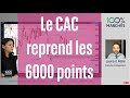 Le CAC reprend les 6000 points - 100% Marchés - soir - 24/06/22