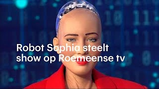 ROBOT, S.A. Robot Sophia ziet baan als presentatrice wel zitten - RTL NIEUWS
