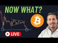 ⚠️WHAT NOW FOR BITCOIN AND CRYPTO? (Live Analysis)