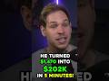 Crypto Trader turned $1,470 into $202,000 in 5min! #shorts