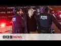 University protests: New York police arrest around 300 in campus raids | BBC News