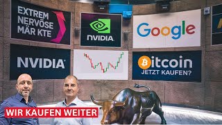 BITCOIN Der Countdown läuft - Schnäppchenjagd? Nvidia, Alphabet, Bitcoin, Nasdaq 100 im Check