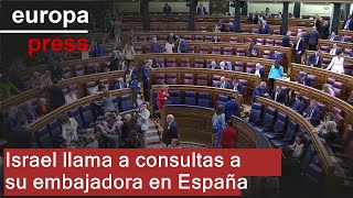 S&U PLC [CBOE] Israel llama a consultas a su embajadora en España y convoca a la española