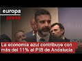 La Junta señala que la economía azul aporta ya "más del 11%" del PIB andaluz