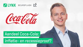 COCA-COLA CO. Aandeel Coca-Cola: inflatie- en recessieproof?  | LYNX Beursflash