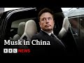 TESLA INC. - Elon Musk in China to discuss full self driving on Tesla cars say reports | BBC News
