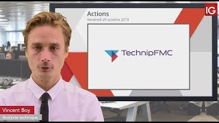 TECHNIPFMC Bourse - TECHNIPFMC, les 18,15€ pour enclencher un rebond ? - IG 25.10.2019