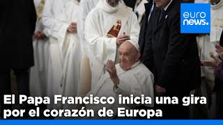 El Papa Francisco inicia una gira por el corazón de Europa para promover la paz y recuperar fieles