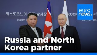 ALLY Putin arrives in North Korea to boost partnership with old ally