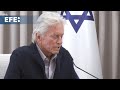 Michael Douglas arremete contra protestas pro-palestinas en su visita a Israel