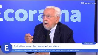 Jacques de Larosière : &quot;Oui, nos comptes publics sont hors de contrôle !&quot;