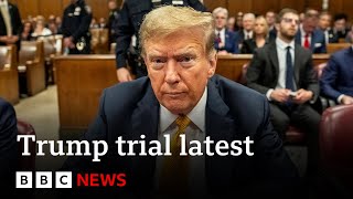 Former president Donald Trump doesn&#39;t testify as defence rests in criminal trial | BBC News