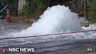 Atlanta facing water crisis after multiple major water main breaks