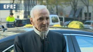 Aznavour, el hijo de armenios icono de la &#39;chanson française&#39;, cumpliría 100 años este miércoles