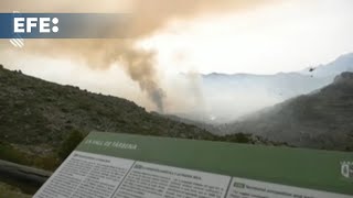 S&U PLC [CBOE] Evolución favorable del incendio forestal de Tàrbena, ya sin llama en su perímetro
