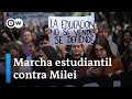 Argentina: protestas masivas en defensa de la universidad pública