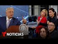 López Obrador reconoce el daño causado en uno de los cenotes durante la construcción del Tren Maya