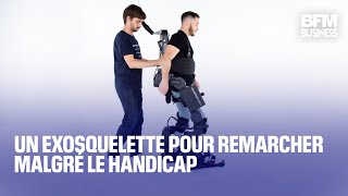 Un exosquelette pour remarcher malgré le handicap