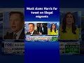 Elon Musk calls out Harris for 2017 tweet: ‘This is an actual statement from Kamala’ #shorts