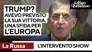 L’intervento show di La Russa. “Vittoria Trump io l’avevo prevista. Una sfida per l&#39;Europa”