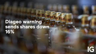 DIAGEO Diageo warning sends shares down 16%