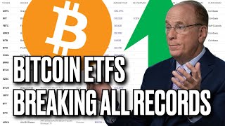 BITCOIN BITCOIN ETFS BREAKING ALL RECORDS - WHAT&#39;S ABOUT ETH ETFS?
