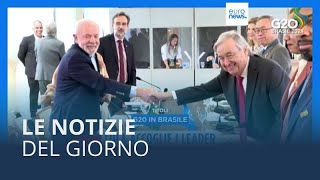 Le notizie del giorno | 18 novembre - Pomeridiane