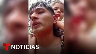 Autoridades arrestan en EE.UU. al migrante que rescató al bebé en la selva | Noticias Telemundo