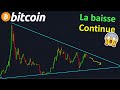 BITCOIN CA VA CRASHER, FAITES ATTENTION !? btc analyse technique crypto monnaie