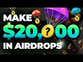These 4 Altcoins Will Airdrop Millions! Qualify NOW For Crypto Airdrops