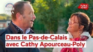 Dans le Pas-de-Calais avec Cathy Apourceau-Poly